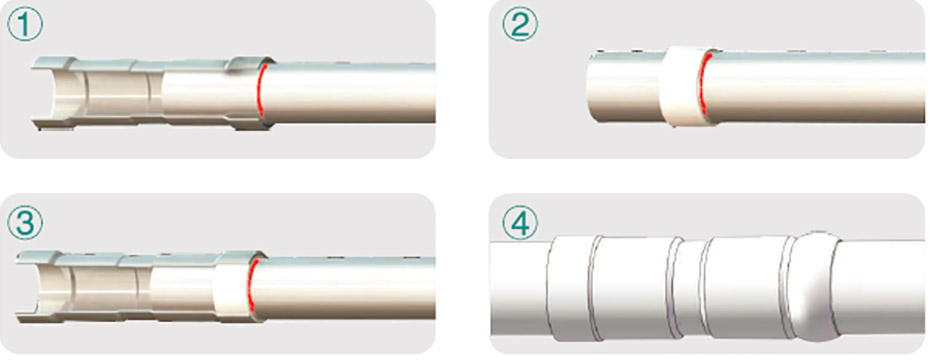 90°內(nèi)螺紋彎頭安裝展示 90°內(nèi)螺紋彎頭安裝展示