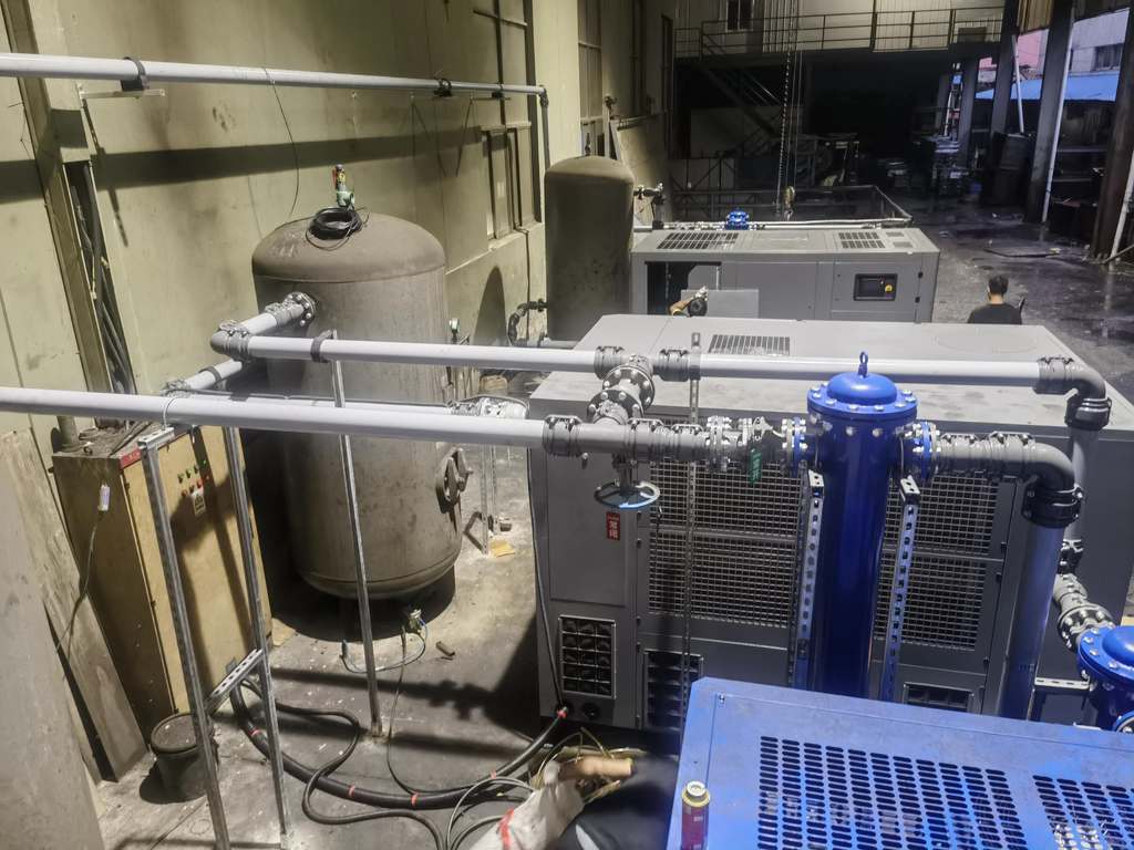 壓縮空氣管道什么顏色標識好用(壓縮空氣管道標識)